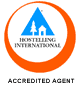 JSC Travel is an accredited agent of IYHF