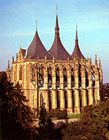 Kutna Hora - Chram Sv. Barbory